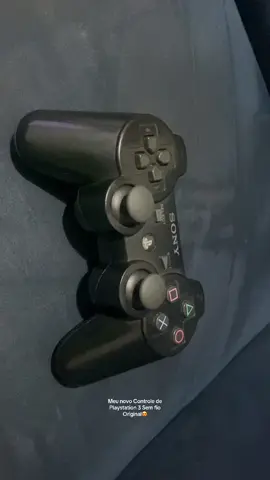 Meu novo Controle de Playstation 3 Sem fio Original😍                          #Playstation3 #Controle    #Original