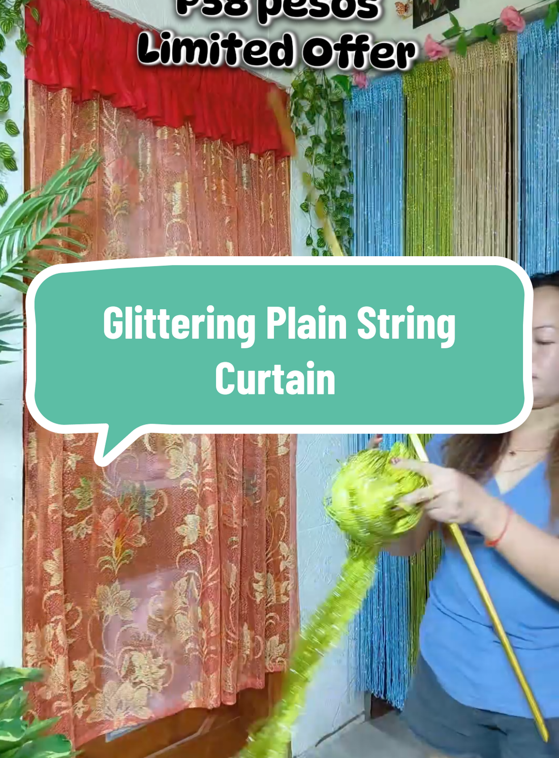 #tiktoklive #livehighlights #stringcurtain #glitteringstringcurtain 