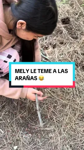 MELY LE TIENE MIEDO A LAS ARAÑAS 🤯#parati #viral #recetasaguililla #camping #jerundia 
