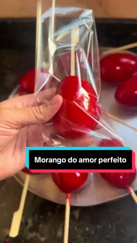 Esse doce é um sonho e um pesadelo kkkkkkkk #morangodoamor #morango #docedefestajunina #docecommorango #vaiprofycaramba 