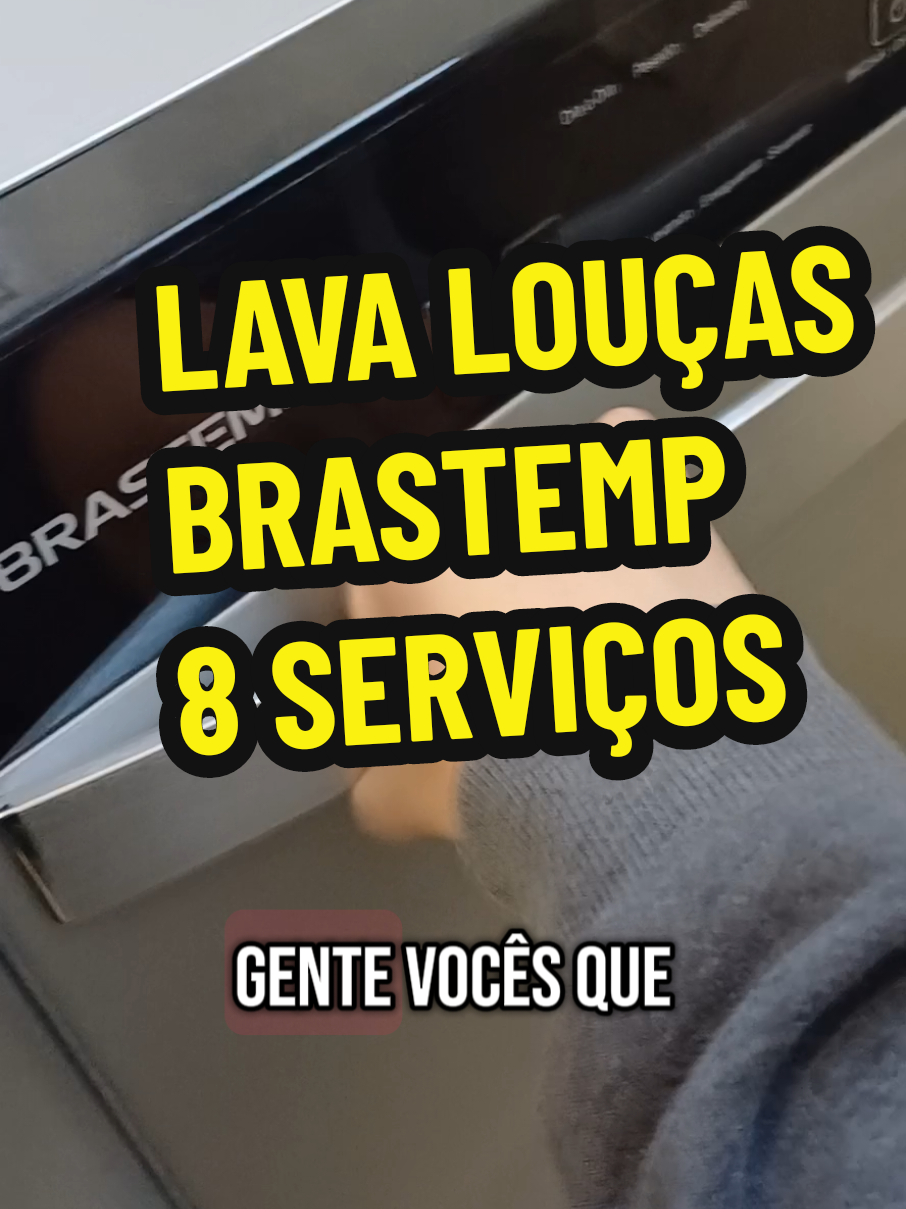 Você quer praticidade?! Nova aquisição Lava louças Brastemp 8 serviços #lavaloucasbrastemp #lavalouças #lavaloucas #lavadora #brastemp #eletrolux  #casa #rotina #Home #reforma #cozinha