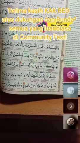 Terima kasih atas dukungan Anda. Momen ini sungguh luar biasa! Ikuti keseruannya! @🥰 KAK BED  🥰 #tiktoklive #livehighlights #livegift #CommunityFest2025 #communitycrown 