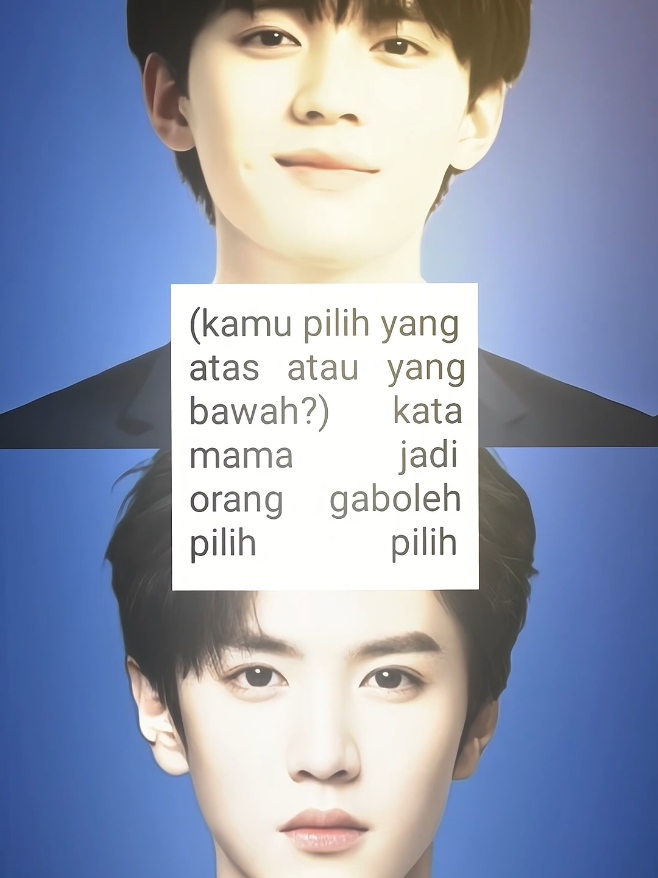 karna gaboleh pilih