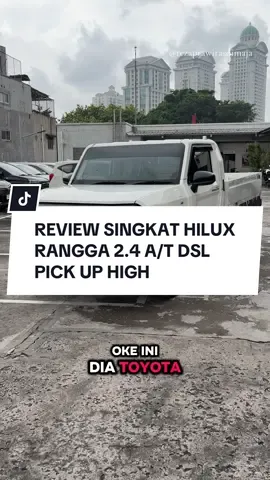 Hilux Rangga 2.4 DSL A/T PICK UP HIGH Call Reza PSD 08557902688 to order #toyotahilux #hiluxrangga #hiluxranggamatic #salestoyotajakarta #salesauto2000 #auto2000permatahijau #fyp 
