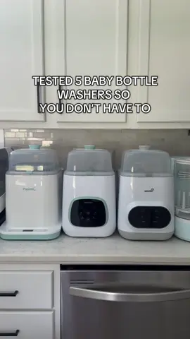 Tried 5 bottle washers so you don’t have to🙌🏻 Here is how they compare + which one I’d recommend!  MOMCOZY: MADY10FV or MADY15FV for 15% off! PAPABLIC: MADYPP15 for 15% off!  GROWNSY: MADYEASE321 for 15% off!  Codes work on Amazon + their site- all linked in my bio!  #babymusthaves #babyregistry #bottlewasherreview #bottlewasher #momcozybottlewasher #papablicbottlewasher #babybrezzabottlewasher #grownsybottlewasher @Baby Brezza @papablicofficial @Momcozy Official @Grownsy 