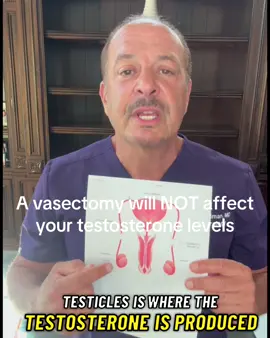 A vasectomy will NOT affect your testosterone levels  #menshealth #erectiledysfunctionhealth #trt #testosteronetherapy #vasectomy #vasectomyday 