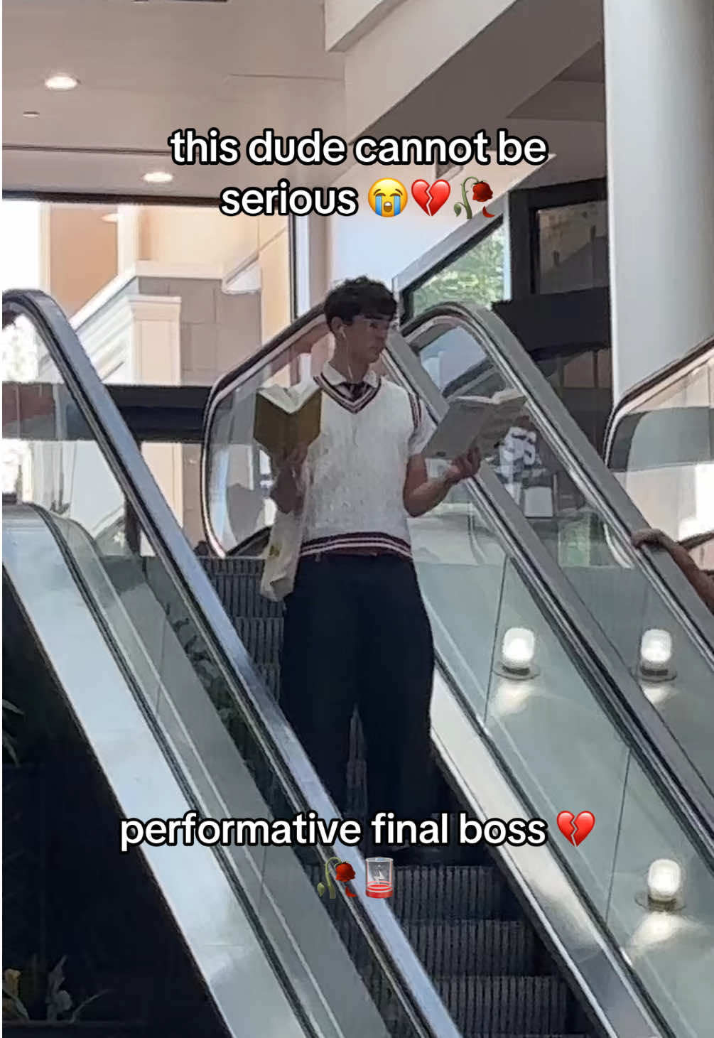 two books bro?? are we deaduzz?? ts so performative 😪💔🥀 #fyp #foryoupage #performative #matcha #feministliterature #malemanipulator #feminist 