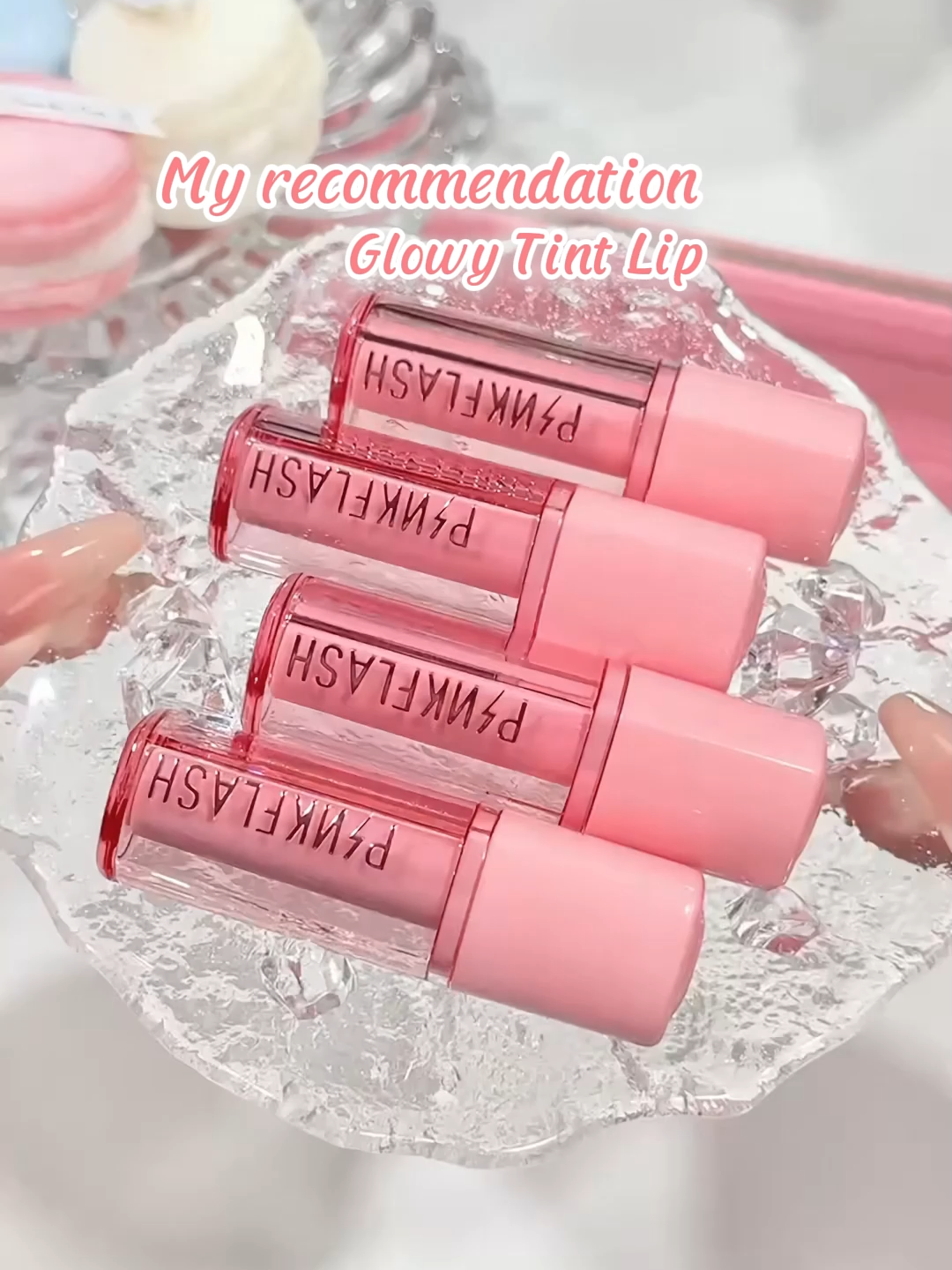 Glowy Tint Lip rekomendasi buat kamu yang mau selalu bibirnya fresh seharian #pinkflashbeauty #pinkflashlive #fypシ゚viral #lipgloss #liptint #lipstick