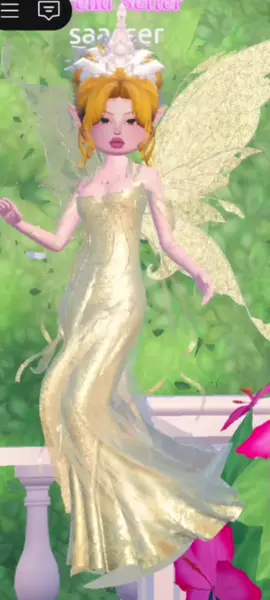LA engancHada🧚🏾‍♂️💆🏽‍♂️ reina clarion x dti @Dress To Impress #tinkerbell #reinaclarion #dresstoimpress #hada #fyp #parati 