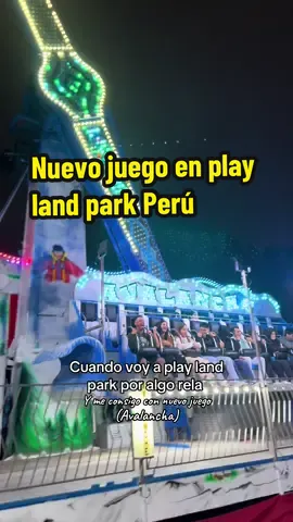 Fuimos por algo tranqui a @Play Land Park Perú Intl. Y nos conseguimos con nuevo juego. #playlandpark #juegosmecanicos #playlandparkperu @anais_santiago 