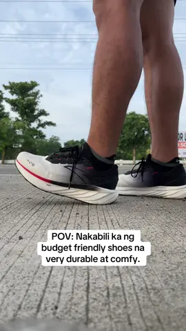 Budget friendly pero premium quality materials ginamit. Jackpot sa Anta PG7 Float. Been using it for around 115km already. Bagong bago padin. #runningshoes #dailyrunningshoes #antapg7float #budgetrunningshoes #comfyshoes #dailytrainer #shoesformen 