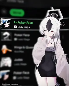 | POKER FACE🔥🎧 | What's next🎶?                               #lyrics_songs #audiosong #viralsong #fyp #pokerface #kayokobluearchive 
