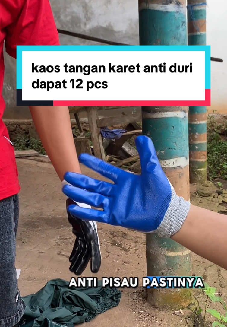 kaos tangan karet anti duri dapat 12 pcs yang harganya terjangkau  #kaostangankaret #sarungtanganantiduri #kaostanganmurah #kaostanganmultifungsi 