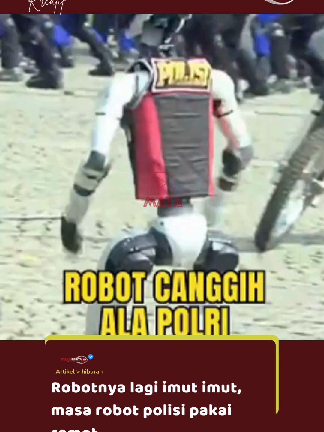 Robot Polisi 3 Miliar @prabowosubianto08 @listyosigitp
