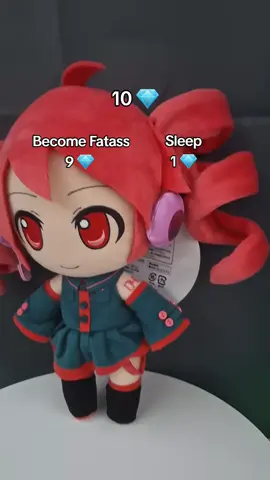 Kasane Teto 10 Diamonds #hatsunemiku #figure #vocaloid #anime #tetoplush #kasaneteto #utau #plushies 