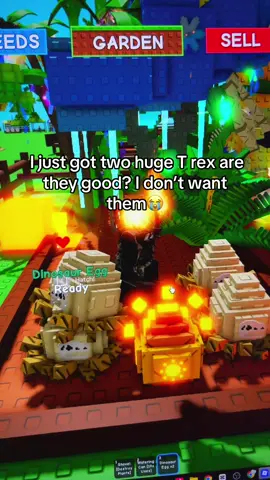 is the t rex good? #growagarden #roblox #fyp #vqklm #killthebag 