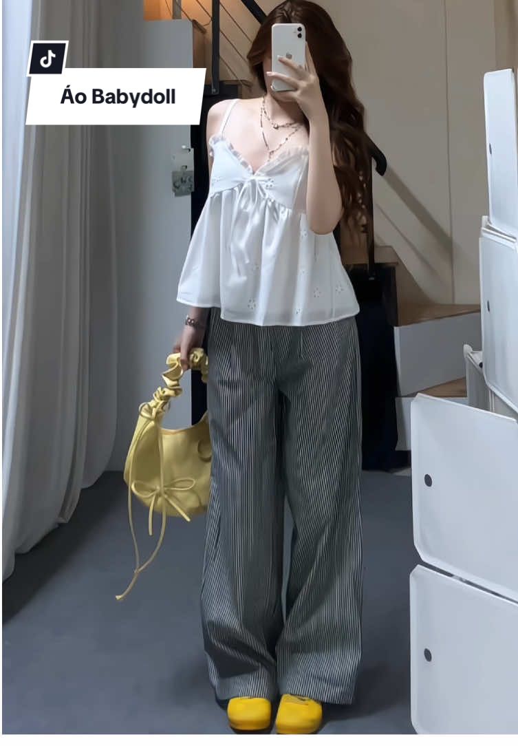 Mùa hè diện nguyên Set áo babydoll đi chơi là siêu hợp rồi #minhuclothes #aobabydoll #aobabydollxinh #setdoxinh #setnuxinh #thaosuneo #tiktokshop #viral #xuhuongtiktok 
