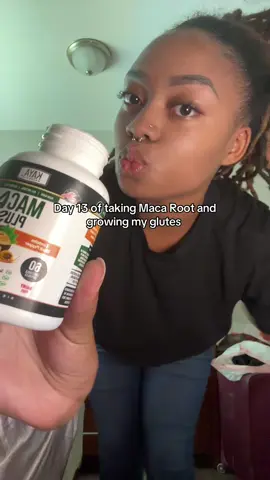 I definitely feel a difference #b3rrii #posteveryday #newmonthnewgoals #macarootsbenefits #bootyworkchallenge #tpain #kayanaturals #macaplus 