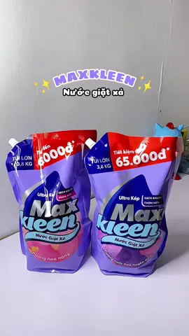 Nước giặt xả quốc dân đây rồi  ✨ #maxkleen #maxkleenvietnam #nuocgiat #nuocgiatxa #nuocgiatxamaxkleen #giatxa #nuocgiatxa2in1 