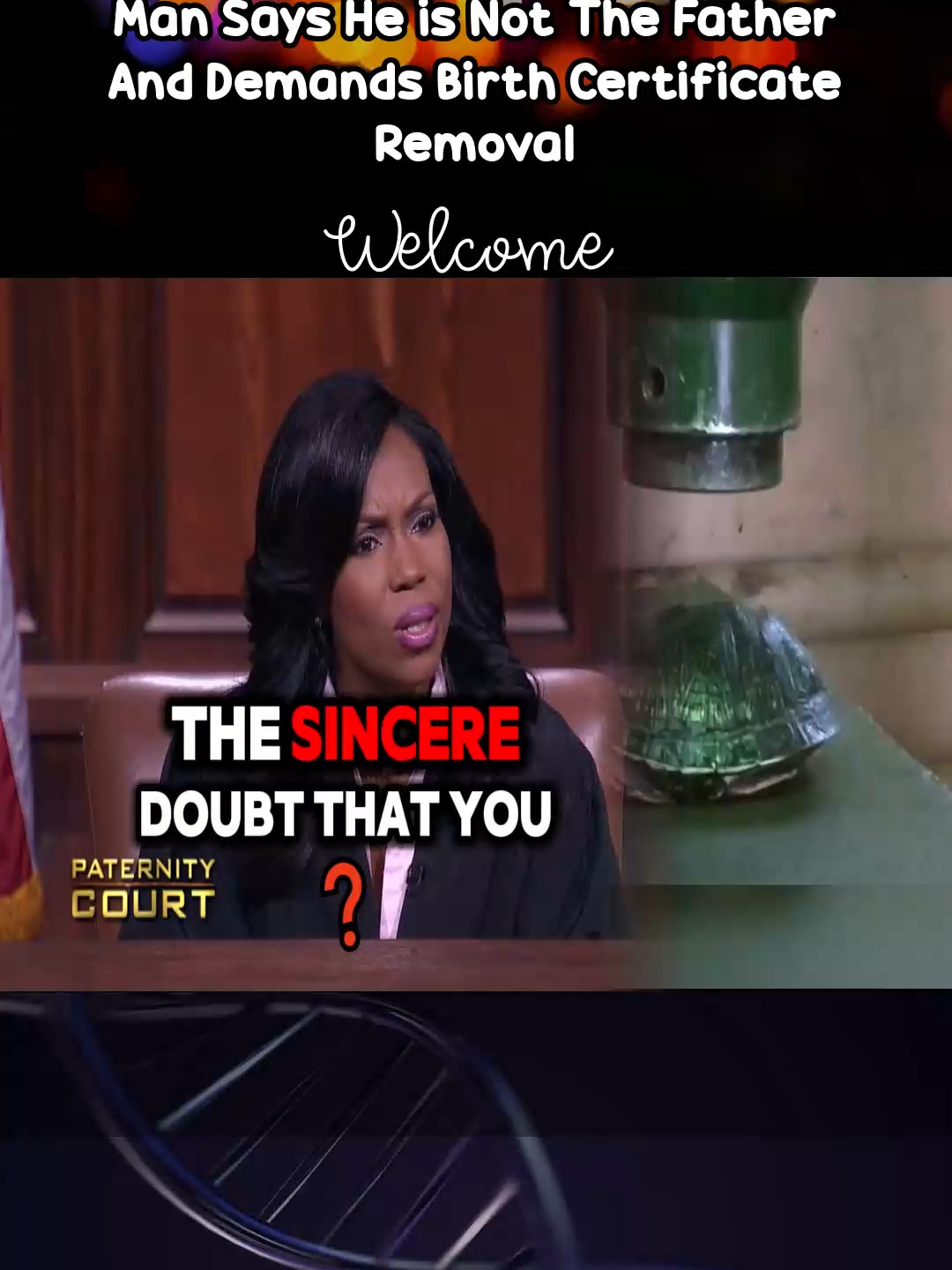 Man Says He's Not The Father And Demands Birth Certificate Removal Part 04 #court #courtroomdrama #trialwatch #legaltiktokviral #courtroom #judge