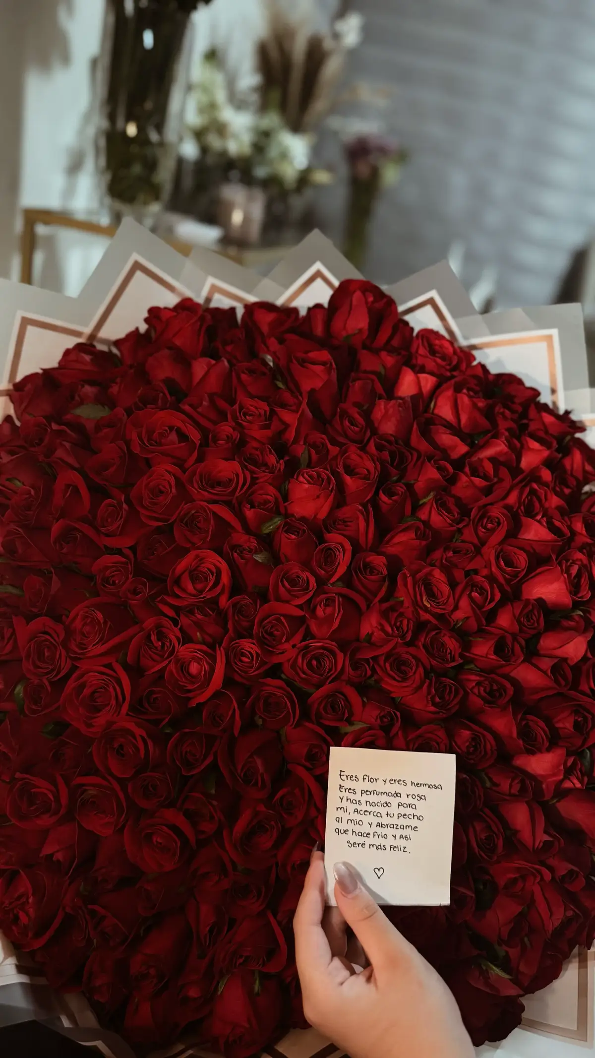 Que me falte todo menos mi hombre y las Flores ❤️#fypシ゚ #boyfriend 