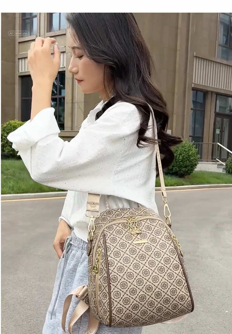 🎒 TAS RANSEL DELANCY – MEWAH, MULTIFUNGSI & ANTI RIBET UNTUK CEWEK AKTIF! 💕✨ Buat kamu yang suka tampil effortless tapi tetap rapi dan feminin, Tas Ransel Delancy ini pilihan yang pas banget! Desainnya motif unik & elegan, cocok buat kamu yang nggak mau ribet tapi tetap pengen tampil kece di mana aja 💁‍♀️ 💼 Keunggulan Tas Ransel Delancy yang Bikin Kamu Terpukau: ✔️ 2-in-1 Multifungsi! Bisa jadi ransel yang nyaman, bisa juga diubah jadi tas selempang yang praktis! Fleksibel banget buat segala aktivitasmu. ✔️ Kapasitas Super Lega! Ukurannya pas, tapi muat banyak banget! Dari buku, HP, dompet, mukenah, payung lipat, sampai jas hujan, semua bisa masuk rapi di banyak kompartemen terorganisirnya. Bye-bye tas berantakan! ✔️ Bahan Kulit PU Premium Anti Air! Dibuat dari bahan berkualitas tinggi yang tidak kaku, tahan air, dan mudah dibersihkan. Jadi, aman banget di segala cuaca dan awet! ✔️ Detail Mewah & Kuat: Resleting berwarna gold dengan kepala resleting tebal dan kuat, serta furing halus berlogo, menambah kesan premium pada tampilanmu. ✔️ Nyaman Seharian Penuh! Tali ranselnya adjustable dan nyaman di pundak, bikin kamu bebas bergerak tanpa pegal, meski bawa banyak barang. 📦 Siap nemenin kamu dari pagi sampai malam! 📍 Tas Ransel Delancy cocok dipakai untuk: – Pergi kuliah & sekolah – Ngantor – Nongkrong & jalan-jalan – Traveling – Semua aktivitas harianmu! 💸 Dengan harga yang super terjangkau, kamu bisa tampil modis dan praktis tiap hari tanpa bikin dompet tipis! Jika hari ini kamu dapat HARGA MURAH, langsung aja check out keranjang kuning sekarang juga! Jangan sampai kehabisan ya, stok terbatas! ✨ #tiktokafiliate #tiktokshop #fypdong #tgaolong2 #taswanita  #ranselwanita 