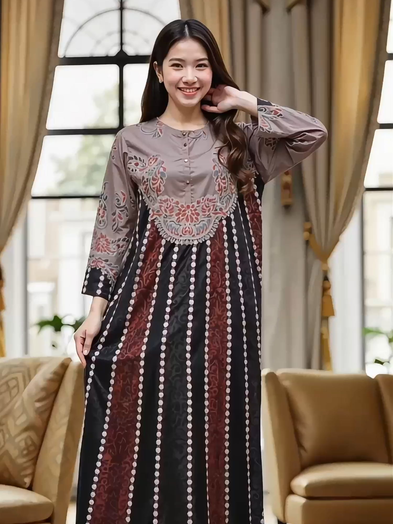 Daster terbaru ini hadir dengan desain kekinian, motif fresh, dan potongan yang flowy, cocok buat kamu yang aktif tapi tetap ingin tampil anggun #daster #dasterviral #dastermurah #dasterbusui #dasterlowo
