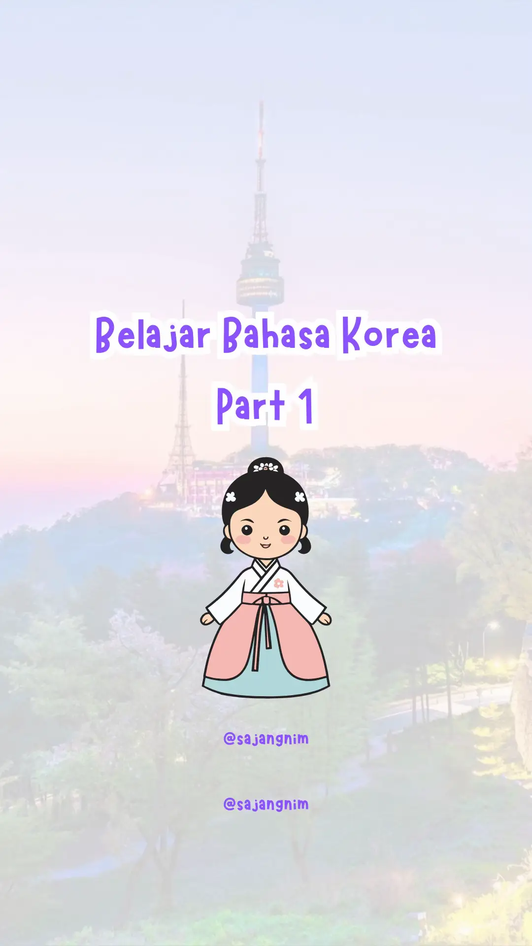 Kamu suka nonton drakor ? Apa suka lagu korea ? Ga ada salahnya lho belajar bahasa korea, biar ga perlu translate buat nonton drakor 😀 #belajarbahasakorea #hangeul #bahasakoreaindonesia #sajangnim