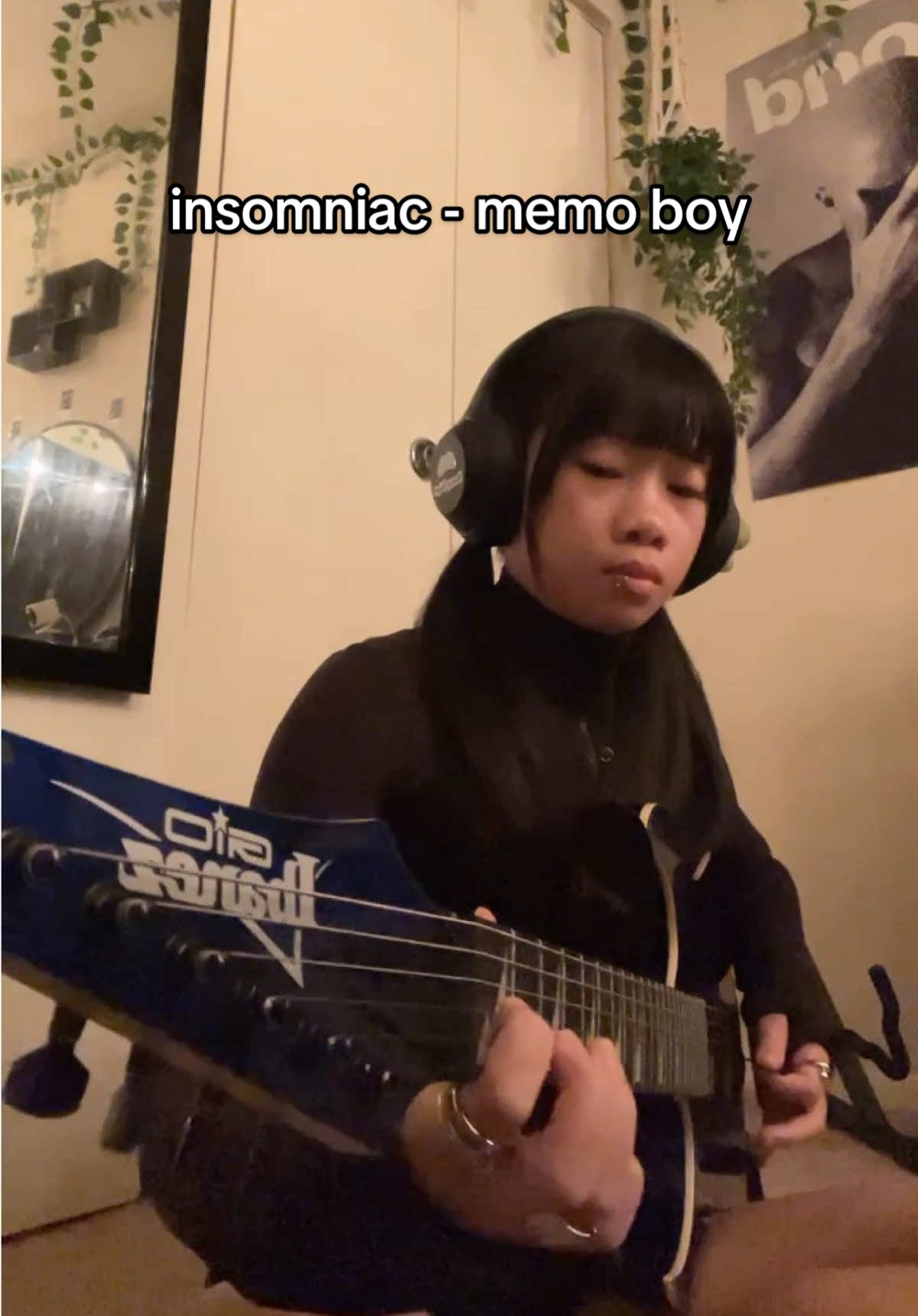 one more time its tew gud #insomniac #memoboy #guitar #electricguitar #cover #fyp
