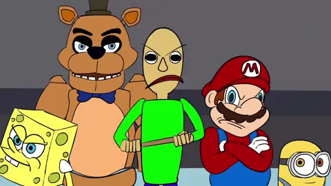 Brainrot - - - - - - - - - - - - #baldi #fnaf #freddyfazbear #spongebob #Mario #minion #shitpost #meme #dance #edit #xyzbca #fypシ #fypシ゚viral #fyp