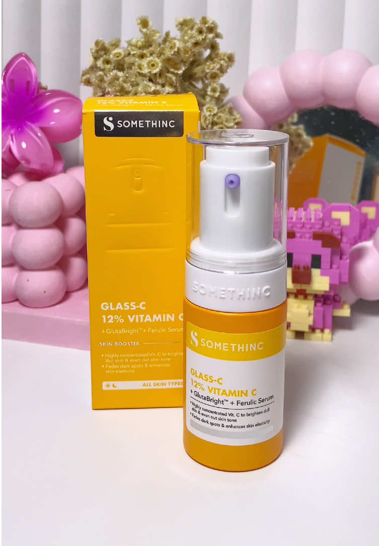 New serum @Somethinc Official glass-c 12% vitamin C 🤩✨ #serum #somethinc #fyp #serumsomethinc #affiliate #CapCut 