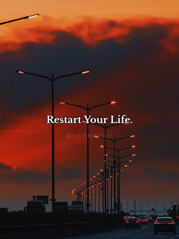 Restart Your Life🤞#motivation #inspiration #growthmindset #viral #viralvideos #fyp #foryou #foryoupage❤️❤️ 