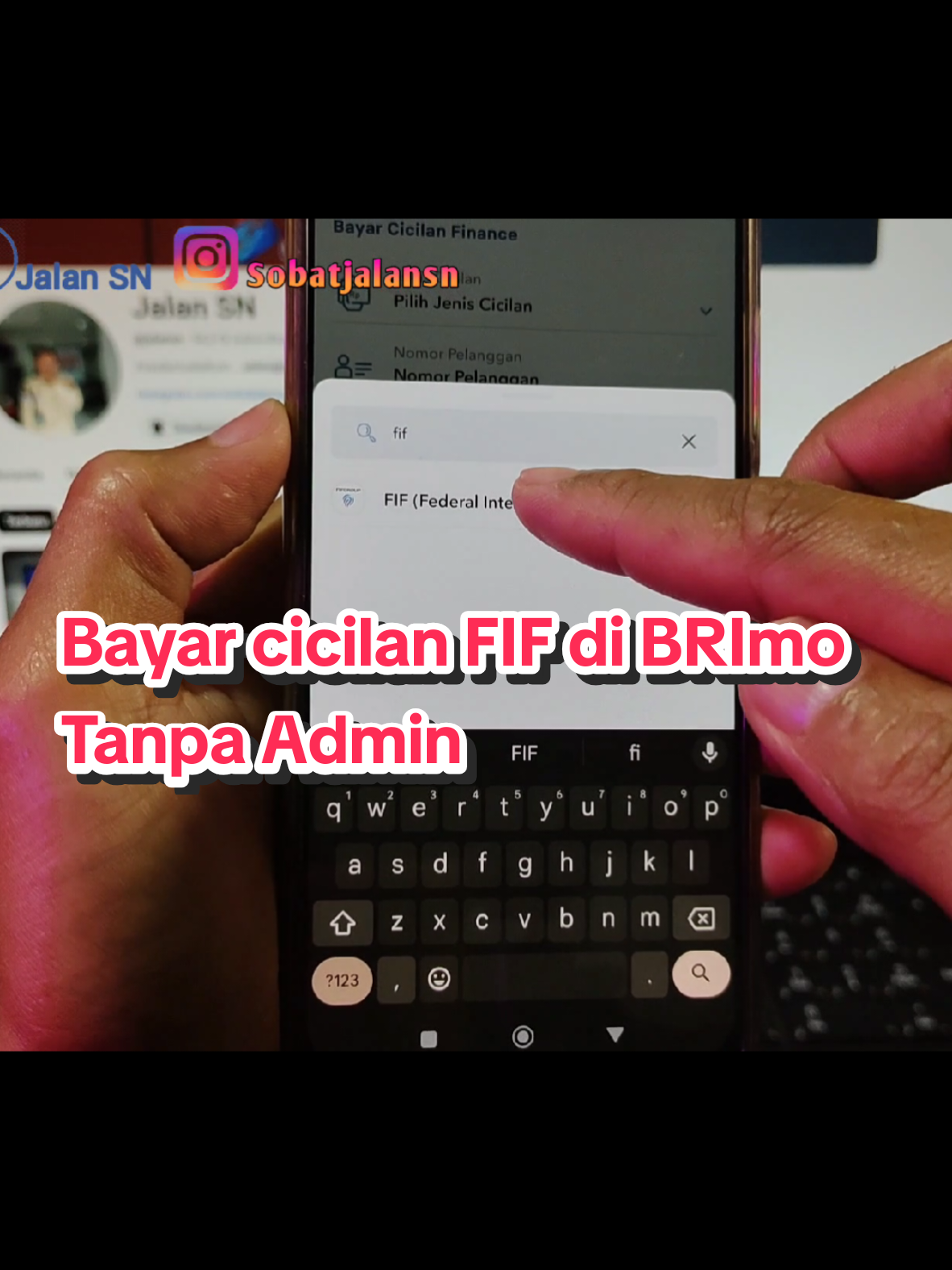 Bayar cicilan FIF Pakai BRImo lebih mudah tanpa Admin. #tutorial  #edukasi #brimo #fif #jalansn1 