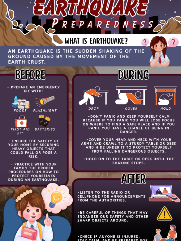 INFOGRAPHIC Template for my Client.  Salamat po sa tiwala! 😊 pls DM me for inquiries! open for commission✅ follow for more! #canvadigitalproducts #canvadesign #canvaeditor #canva #template #infographic #earthquake  #earthquakepreparedness 