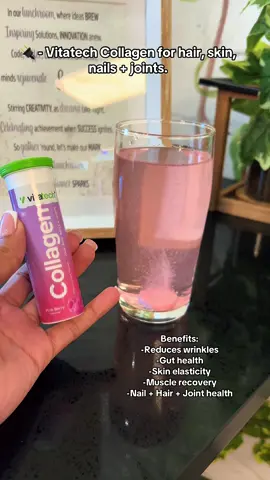 🔌 -Vitatech Health! Available at @clicksza @Vitatech Health for R60. Please do give it a try, your health will thank you later ✨ #collagen #skincare #glow #guthealth 