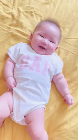 Nhoi nhoi 1 tí  #gao #babygirl #family #4months #CapCut 