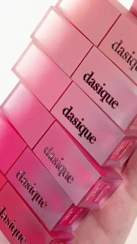 ทินท์กำมะหยี่เนื้อเนย เบลอร่องปาก Cream de rose tint 8 เฉดสีโทนกุหลาบ🥀 เนื้อมูสนุ่มลื่น ฟินิชฟุ้งสวยมากก #dasiqueThailand #dasique 