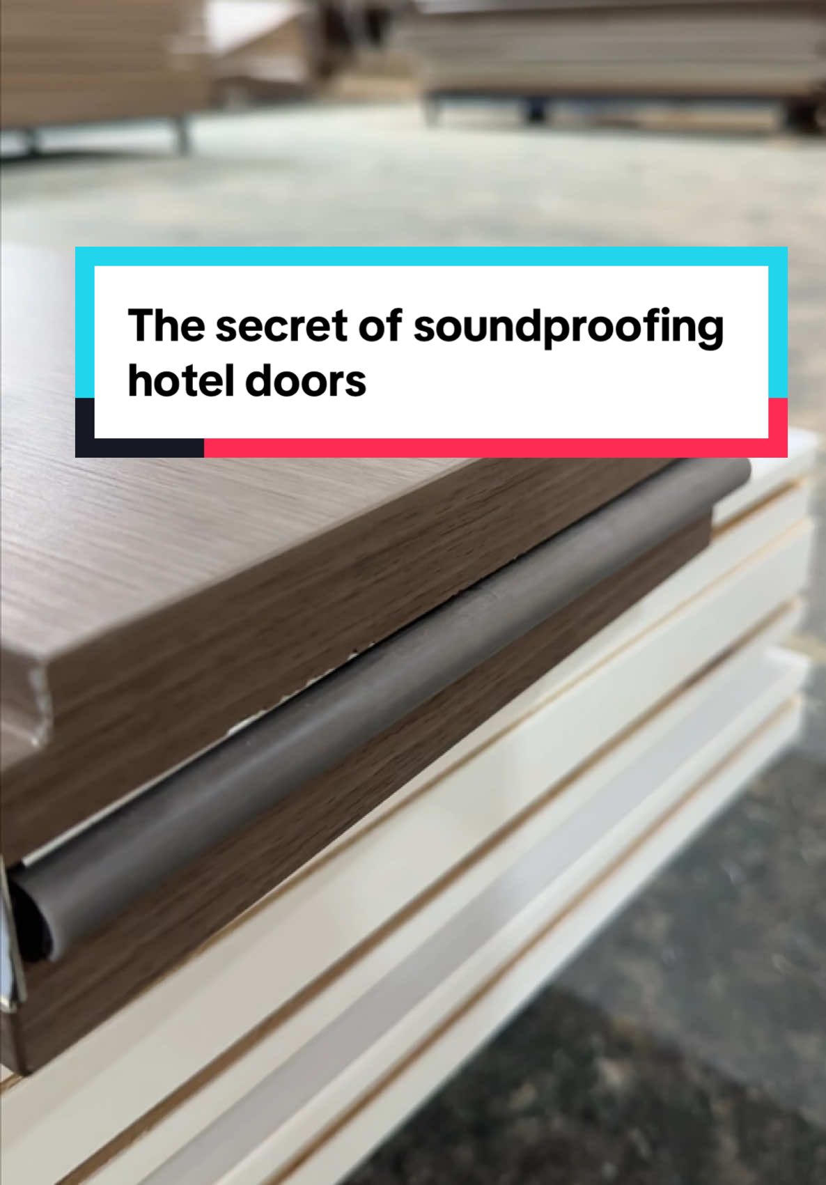 The secret of soundproofing hotel doors##XINICE##woods##door##woodworking
