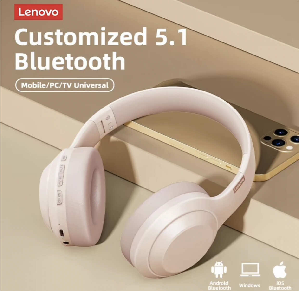 #headphones Lenovo TH10 co micro cách âm chống ồn tương tất cả điện thoại #xuhuong #lenovothinkplus 