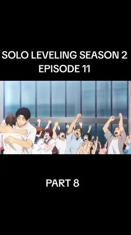 SOLO LEVELING SEASON 2 EPISODE 11 ENGLISH DUBBED PART 8 #anime #sololeveling #arise