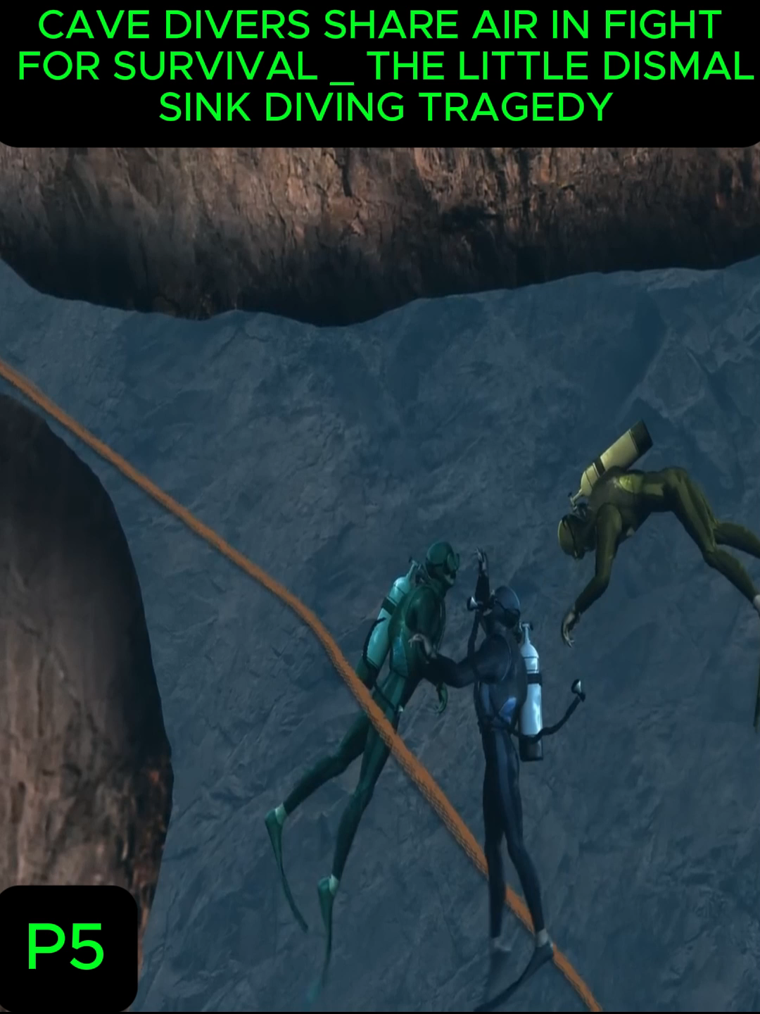 Cave divers share air in fight for survival _ The Little Dismal Sink Diving Tragedy