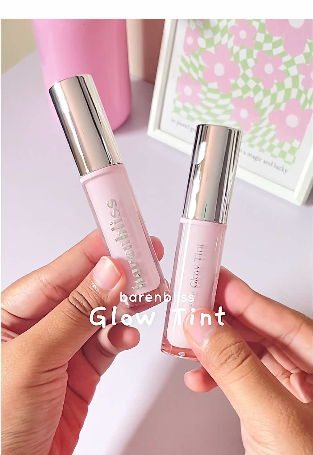 fav glossy liptint💗 #fyp #ugccreator #aesthetic #pink #girlythings #liptint 