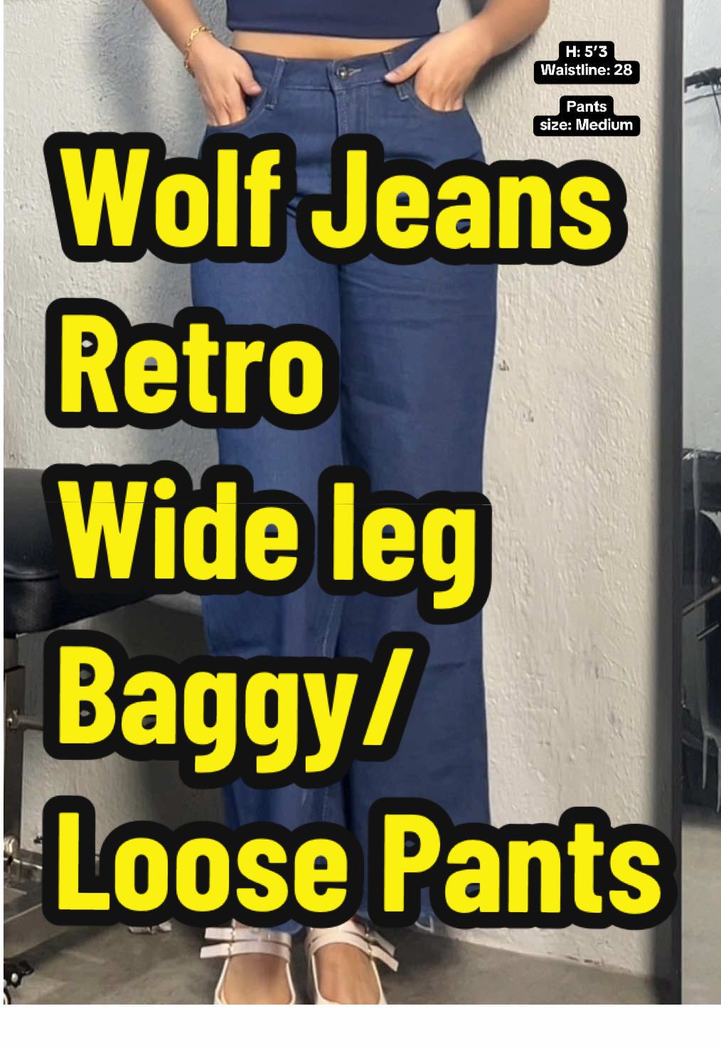 Sharing you guys my favorite retro wide leg baggy/loose pants from @WOLF JEANS 😍🥰 forever fave!! 💖 #retropants #widelegpants #loosepants #baggypants #retrojeans #denimpants 