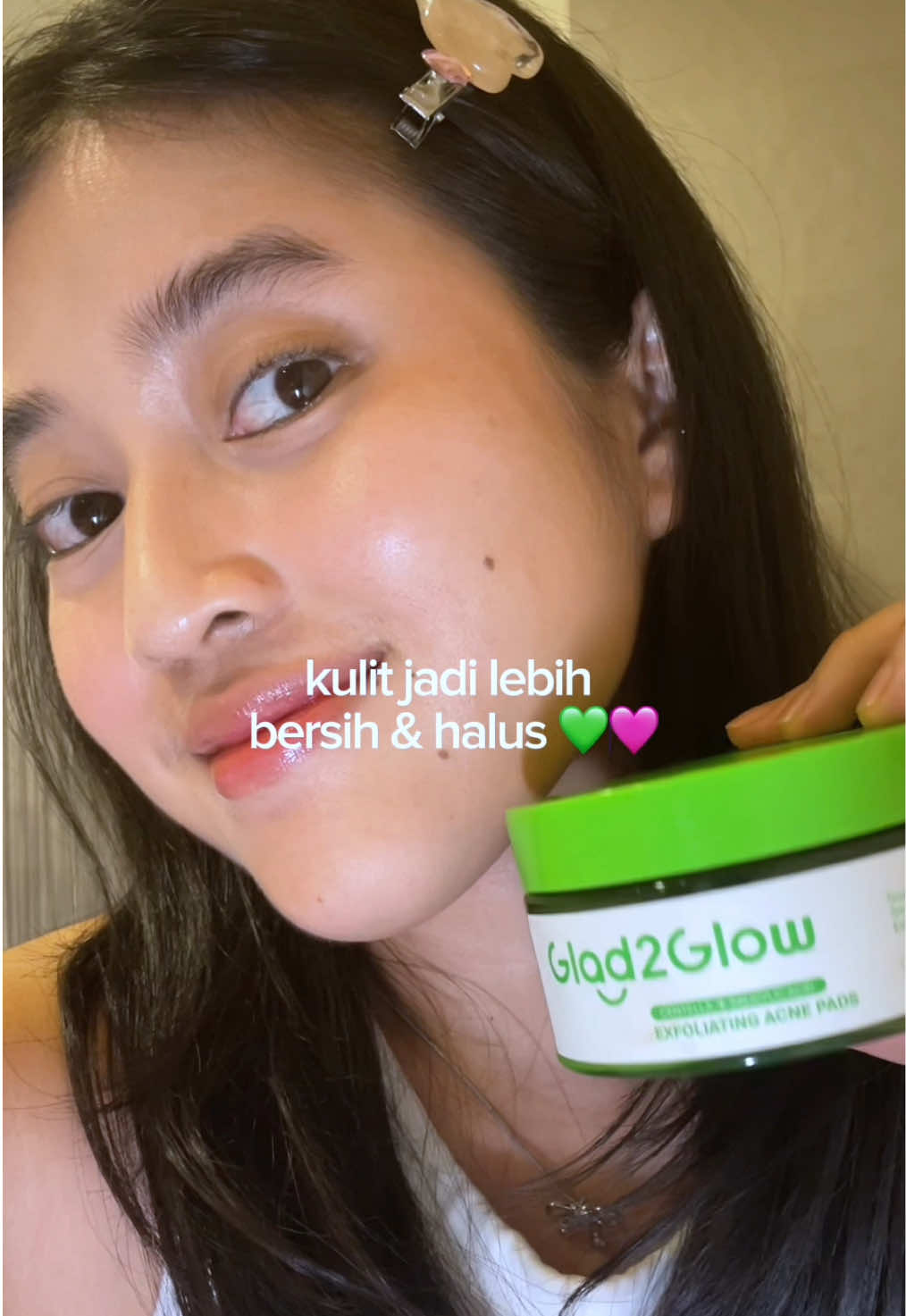 Bener kan Exfo Pads nya G2G emang multifungsi 🥰 #glad2glow #g2g 