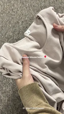 Pesona blouse balon 🎈  #blousewanita #blousecantikmurah #blousebalon #blouseoutfit 