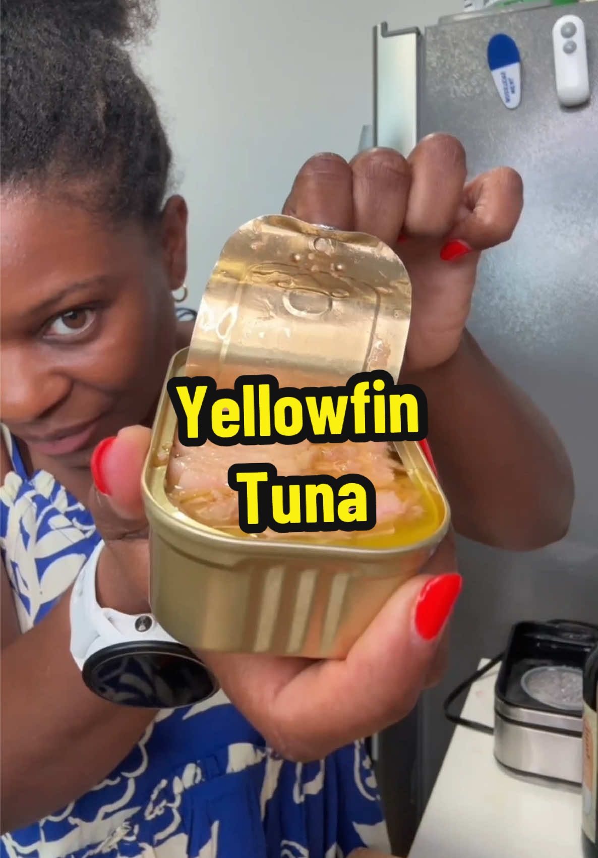 This Yellowfin Tuna by @Natural Catch Seafoods is the BEST Tuna ever!! If you like canned fish then this one is amazing! Also great source of omega 3 fatty acids and protein!  #yellowfintuna #cannedfish #cannedfishreview #tuna #seafood #fish #naturalcatch #naturalcatchtuna #tastysnacks #healthysnacks #proteinsnack #summermusthaves #tiktokshopfinds #tiktokshoprestock #tiktokshopcreatorpicks #tiktokshopsummerturnup #dealsforyoudays 
