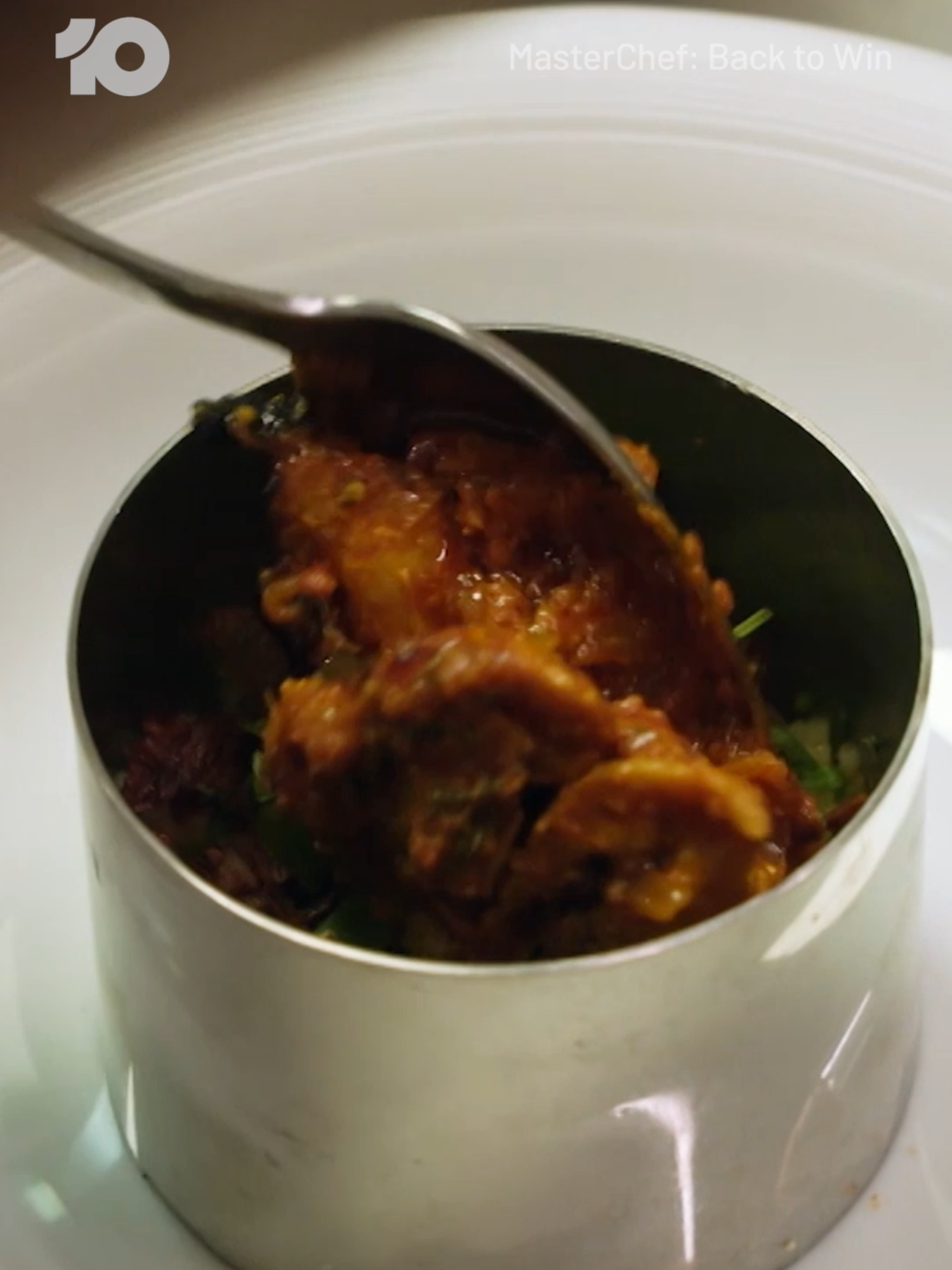 Queen of Plating! 👑  #MasterChefAU