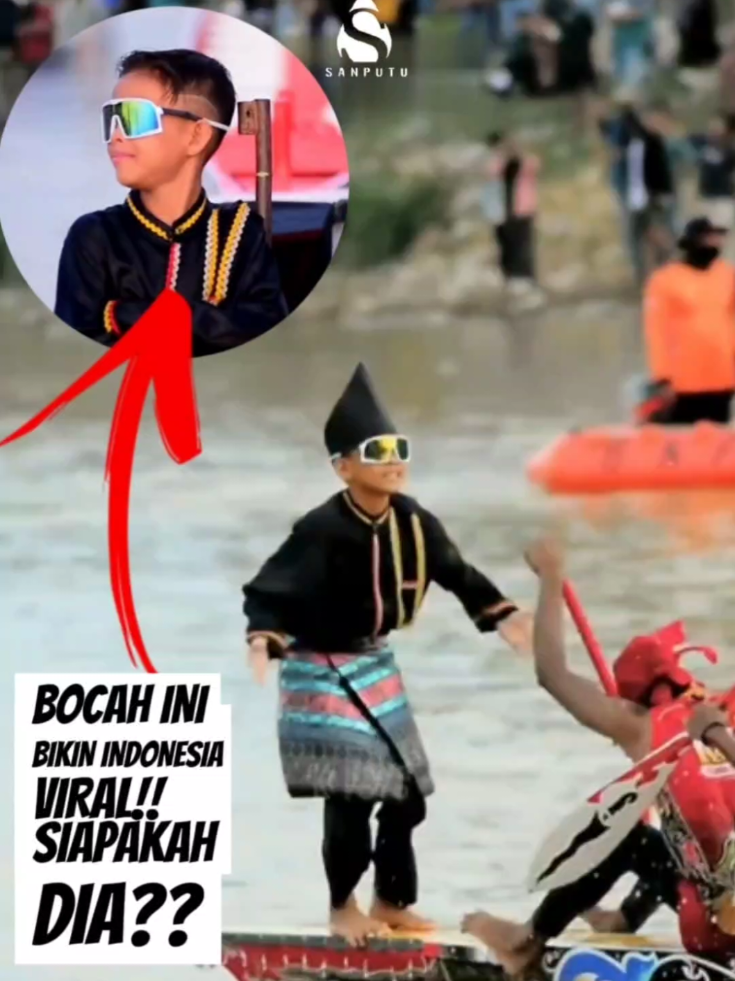 Berkat Aksinya : Bocah ini Bikin Indonesia Viral Dimata Dunia ! #shorts #pacujalur #pacujalurkuansing #pacujalur2025 