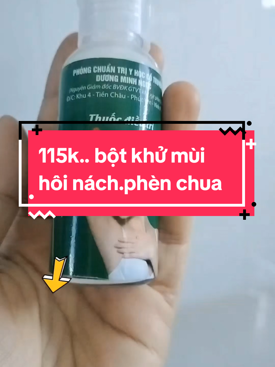 115k.. bột khử mùi hôi nách.phèn chua#hongneshop 