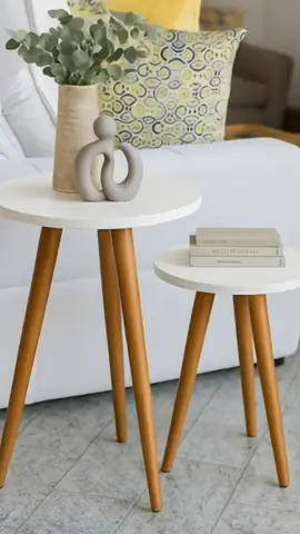🪑 Um toque de charme e funcionalidade para sua casa! O Conjunto de Mesinhas de Canto e Apoio com Pé Palito é ideal para decorar e organizar com estilo. Perfeitas para porta quadros, objetos decorativos e muito mais! ⚪⚫ Disponíveis nas cores branco ou preto para combinar com qualquer ambiente! 🛒 Compre agora na Shopee: https://s.shopee.com.br/2B3jNuY1yd #DecoraçãoCriativa #MesinhaDeCanto #EstiloEPraticidade #AchadinhosShopee 